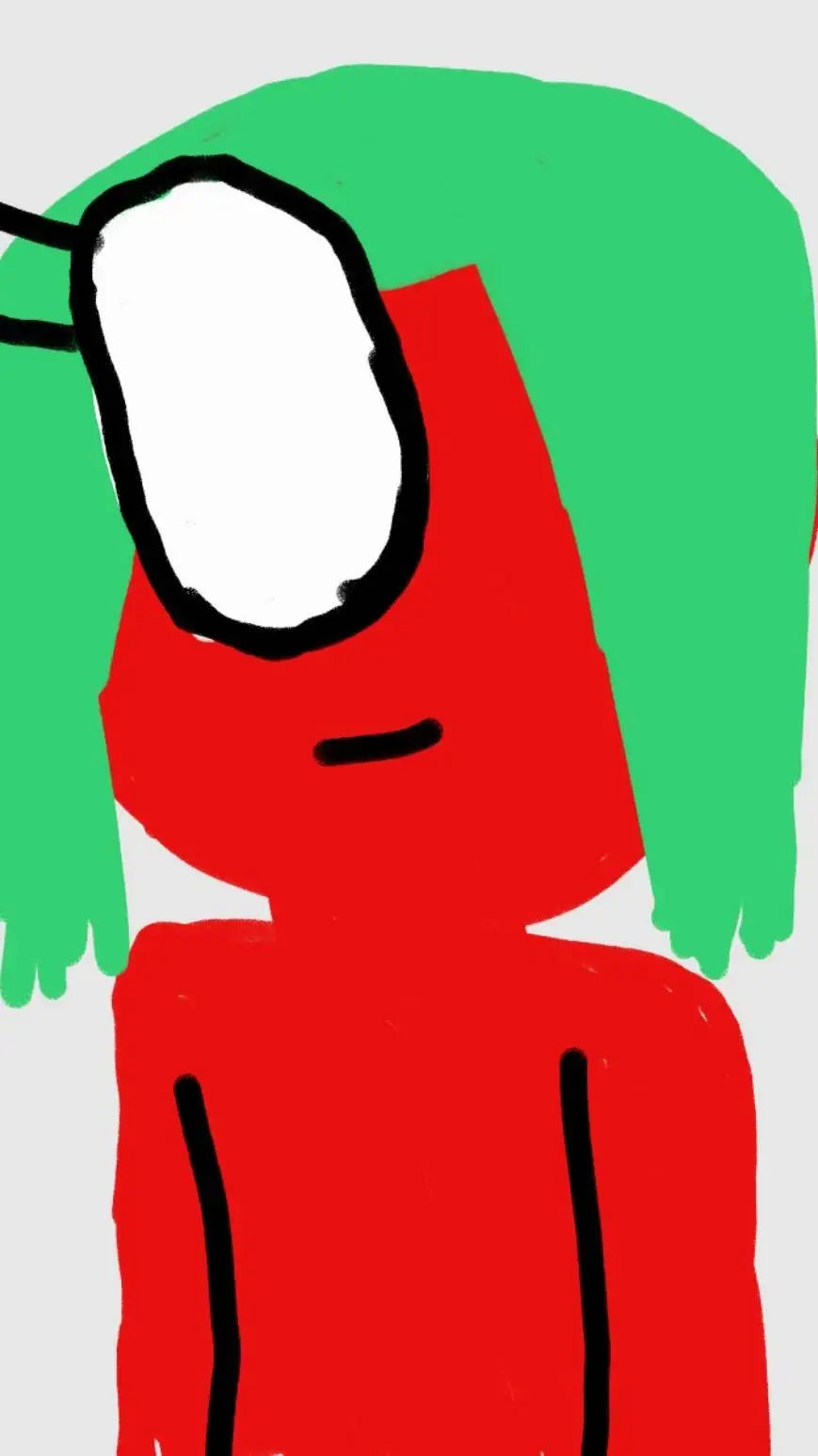 ai character: Apple background