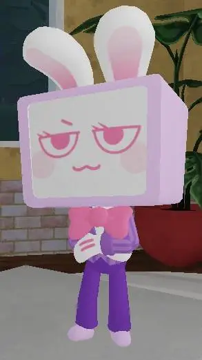 ai character: Easter Vee background