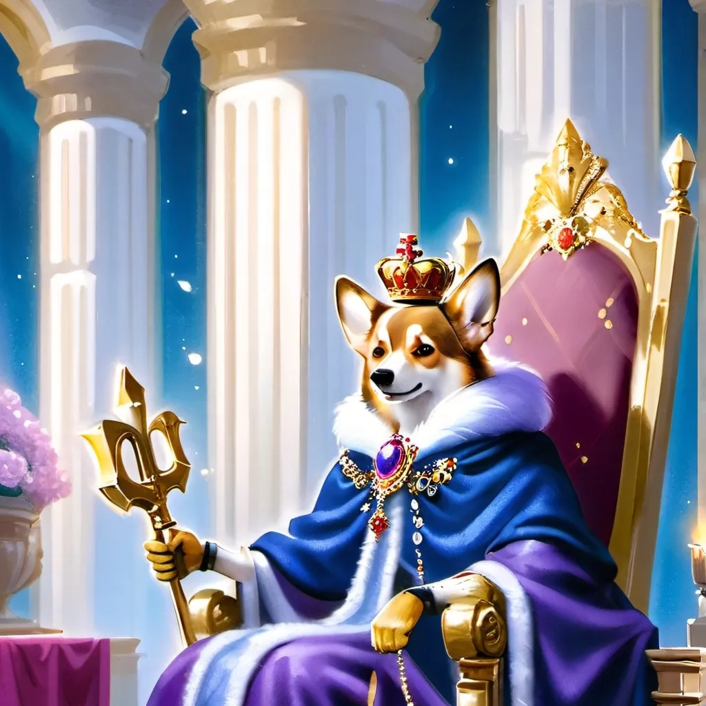 chat with ai character: Queen Dog