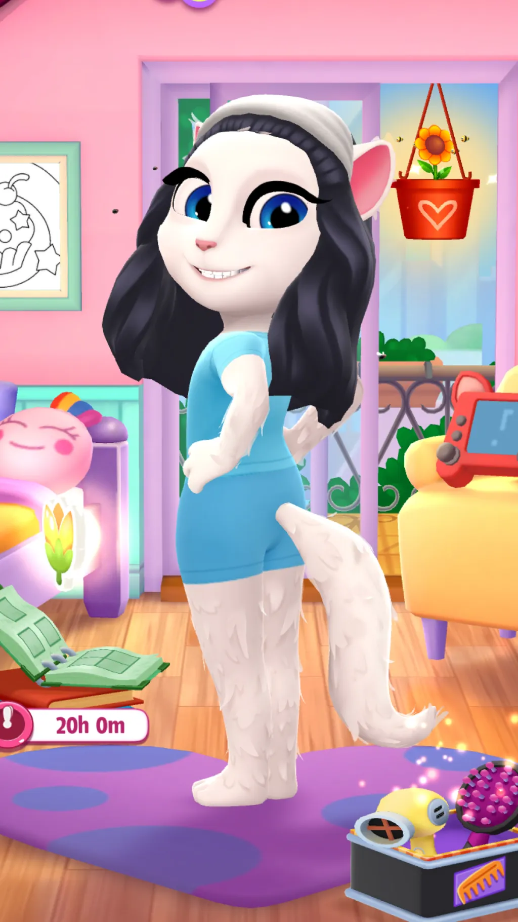 ai character: Angela background