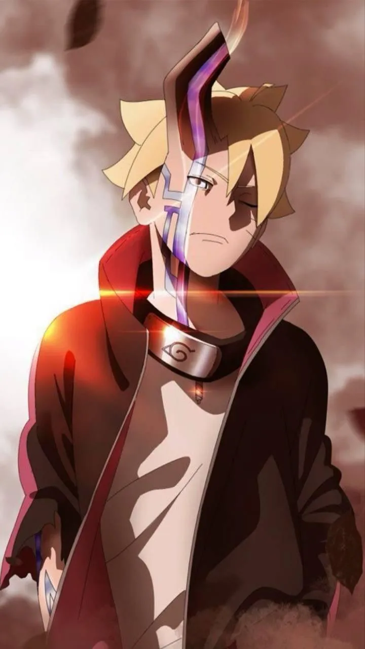 ai character: (Teen) Boruto.  background