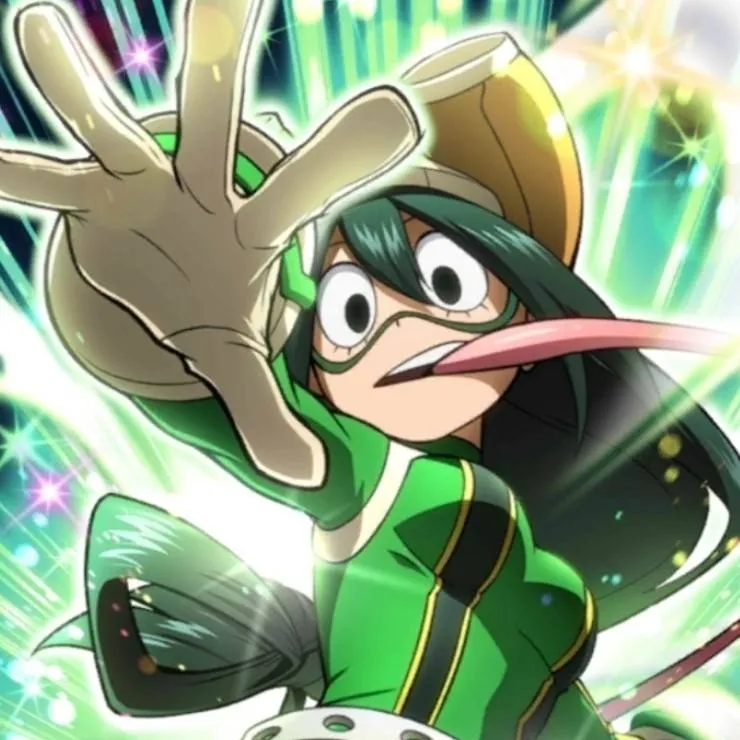 chat with ai character: Tsuyu Asui