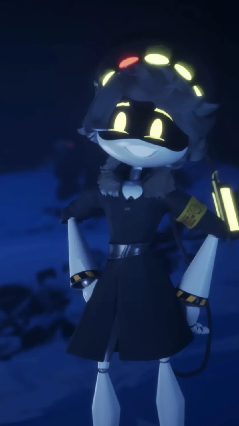 ai character: SD. N  background