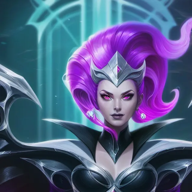 chat with ai character: purple 