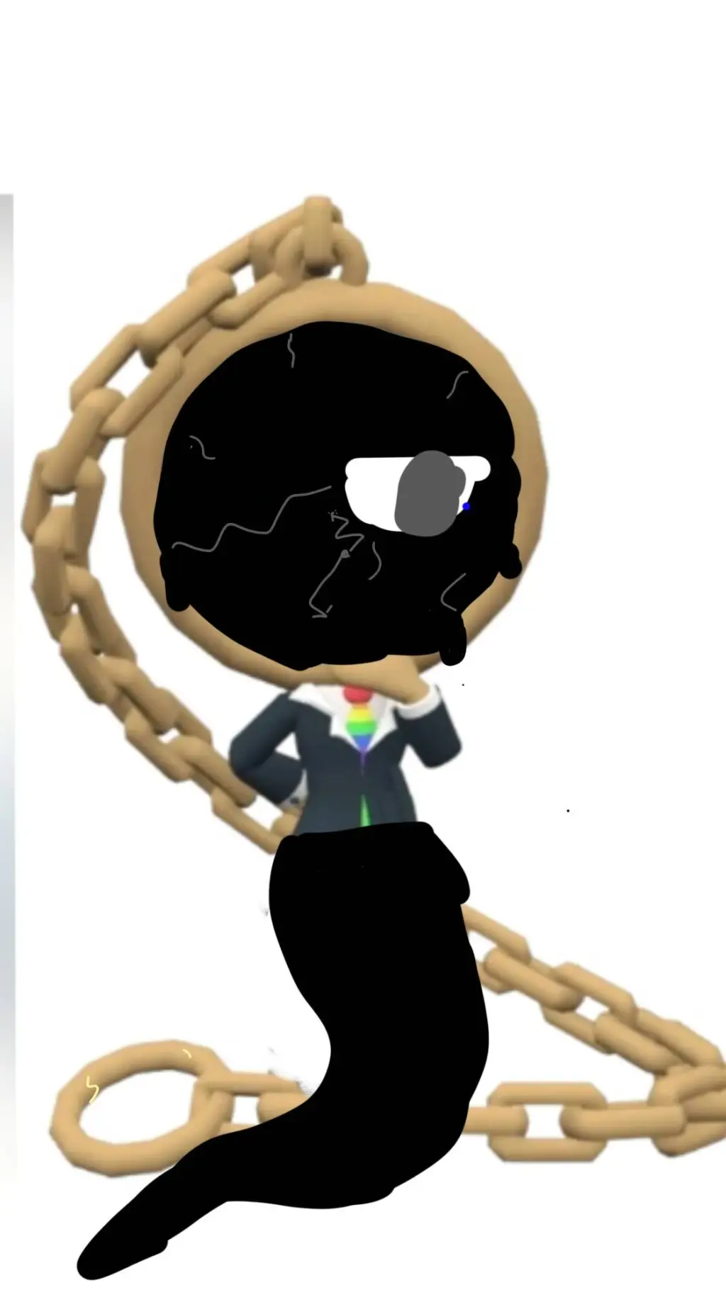 ai character: dw creepypasta oc background