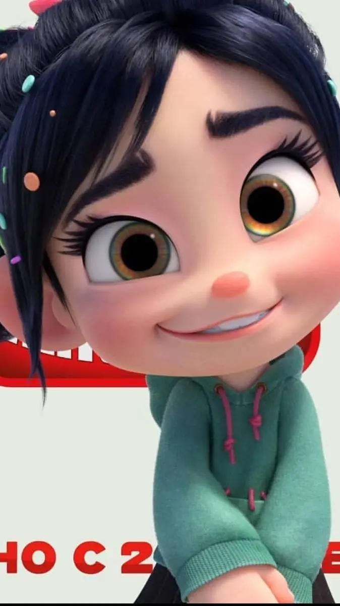 ai character: Vanellope  background
