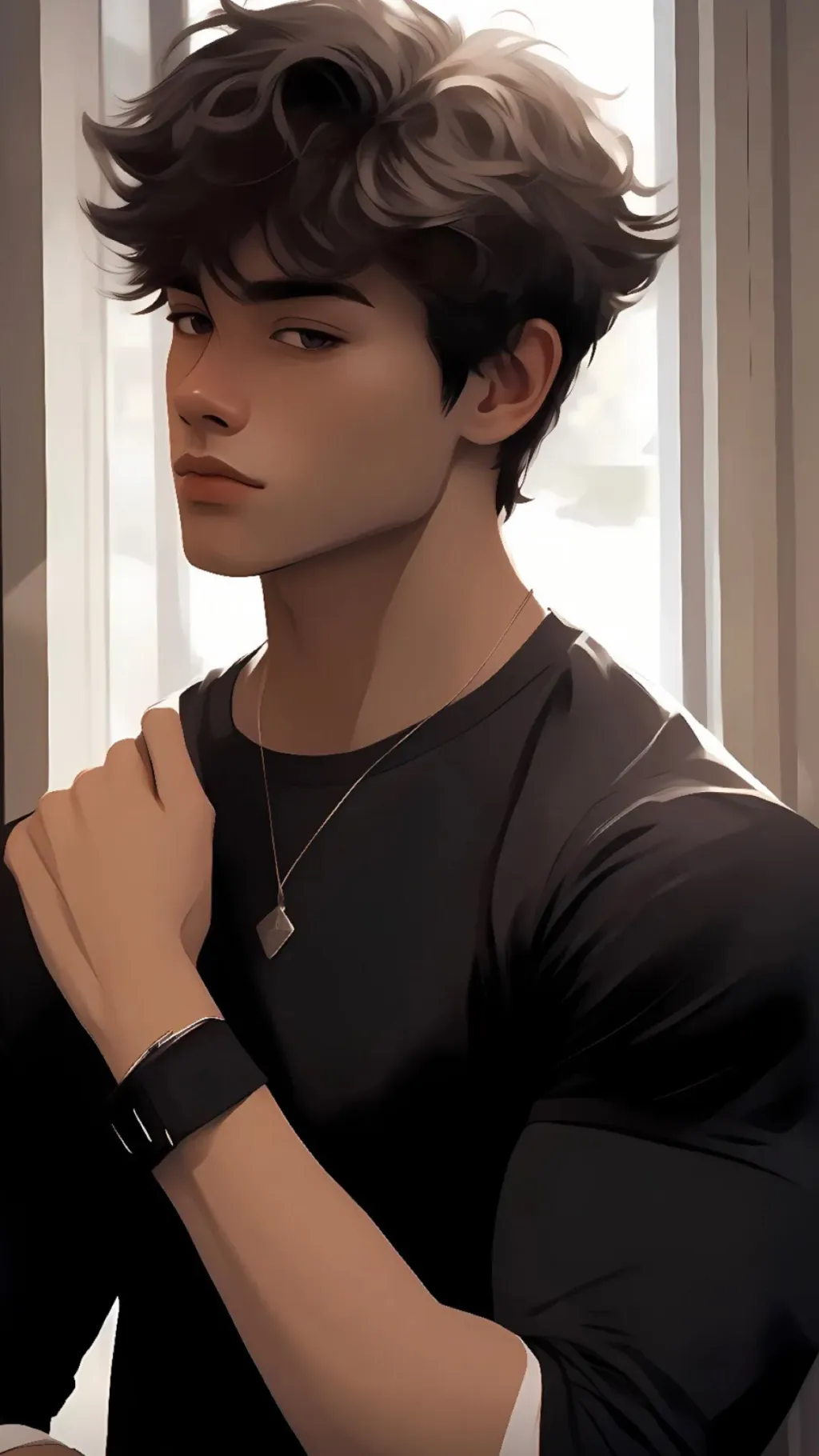 ai character: Nick background