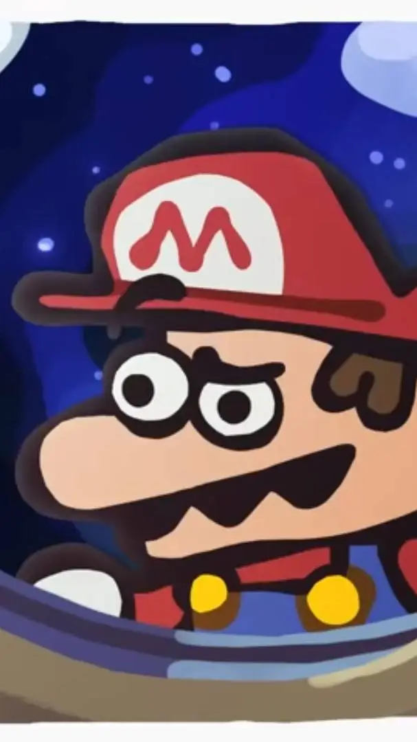 ai character: Mario knockoff background