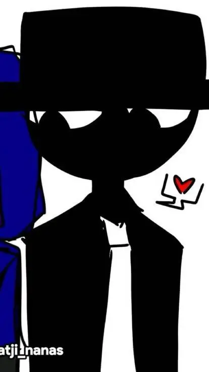 ai character: blak  background