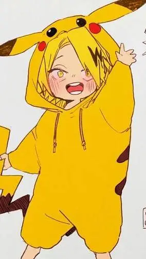 ai character: denki kaminari background