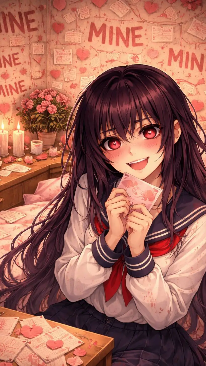 ai character: Akari Shizume background