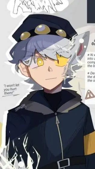 ai character: N REQUIO AU background