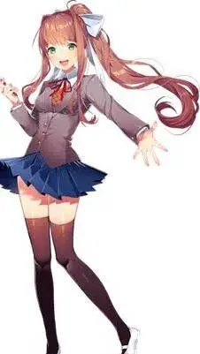 ai character: Monika background