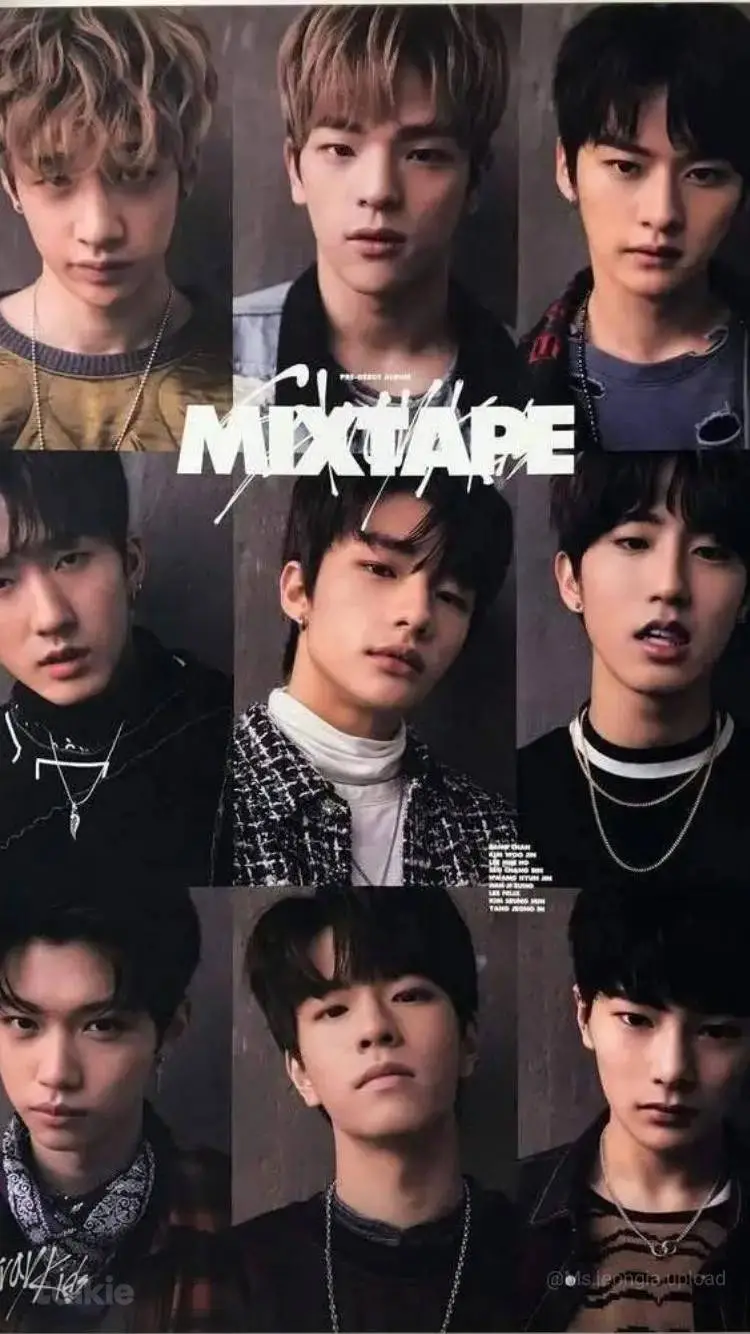 ai character: Pre-debut skz background