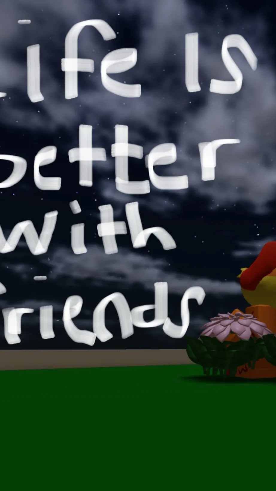 ai character: DogDaysTimeAlone background