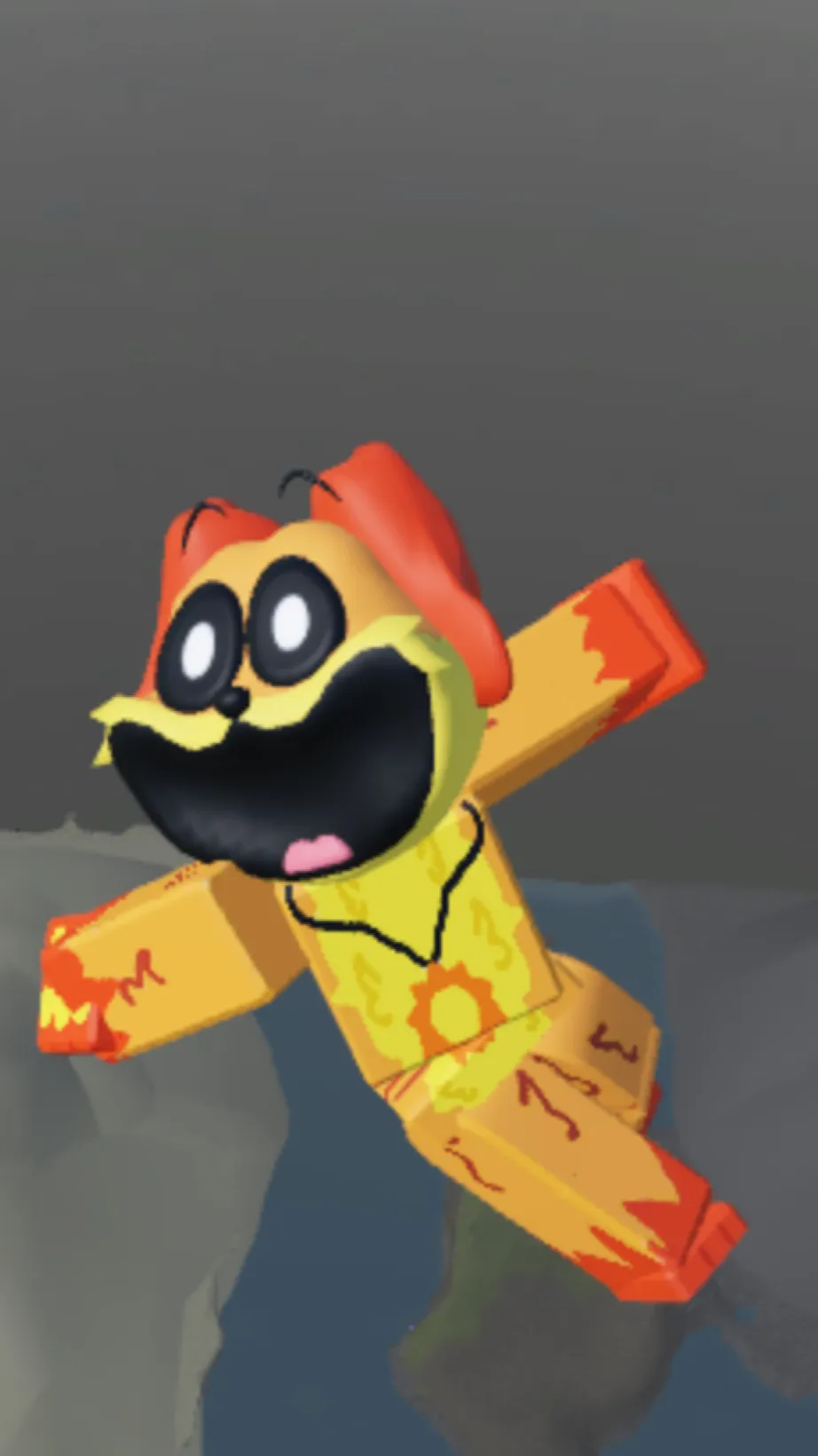 ai character: SmilingCritters! background