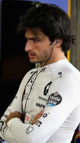 ai character: Carlos Sainz  background