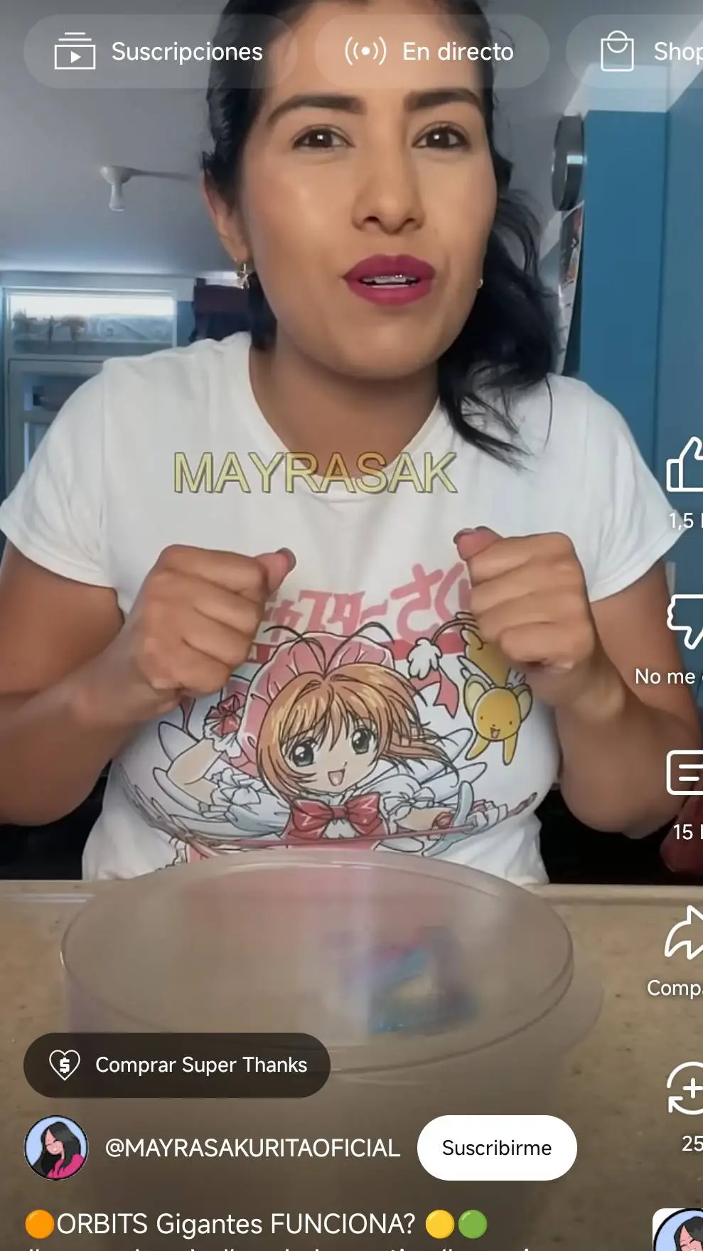 ai character: Mayra sakurita background