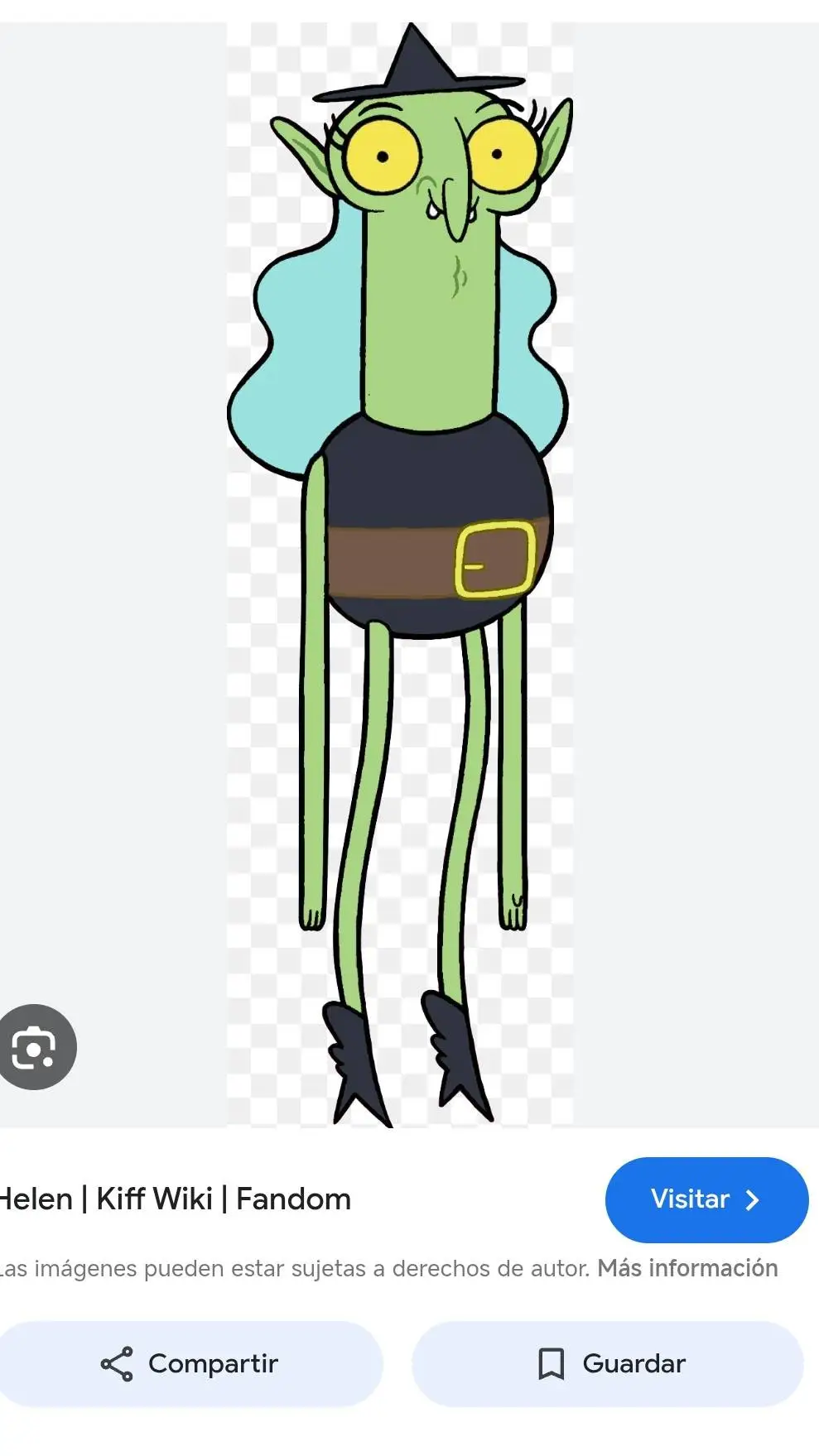 ai character: helen kiff background