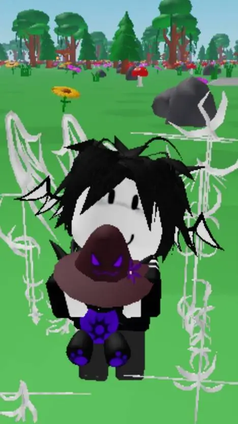 ai character: mini two time :3 background