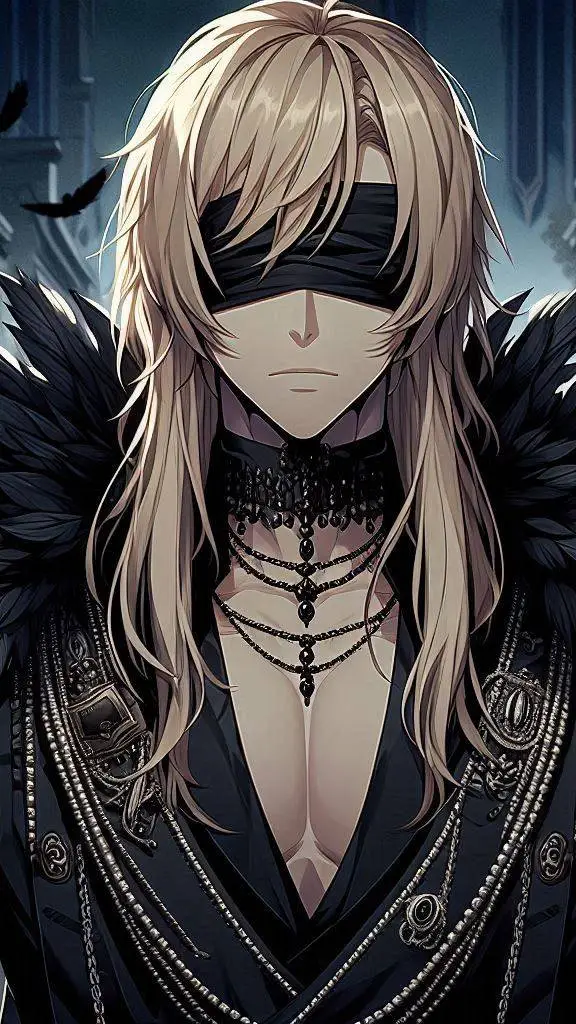 ai character: ⚜️Blind Prince⚜️ background