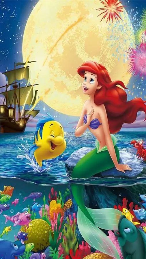 ai character: Ariel background