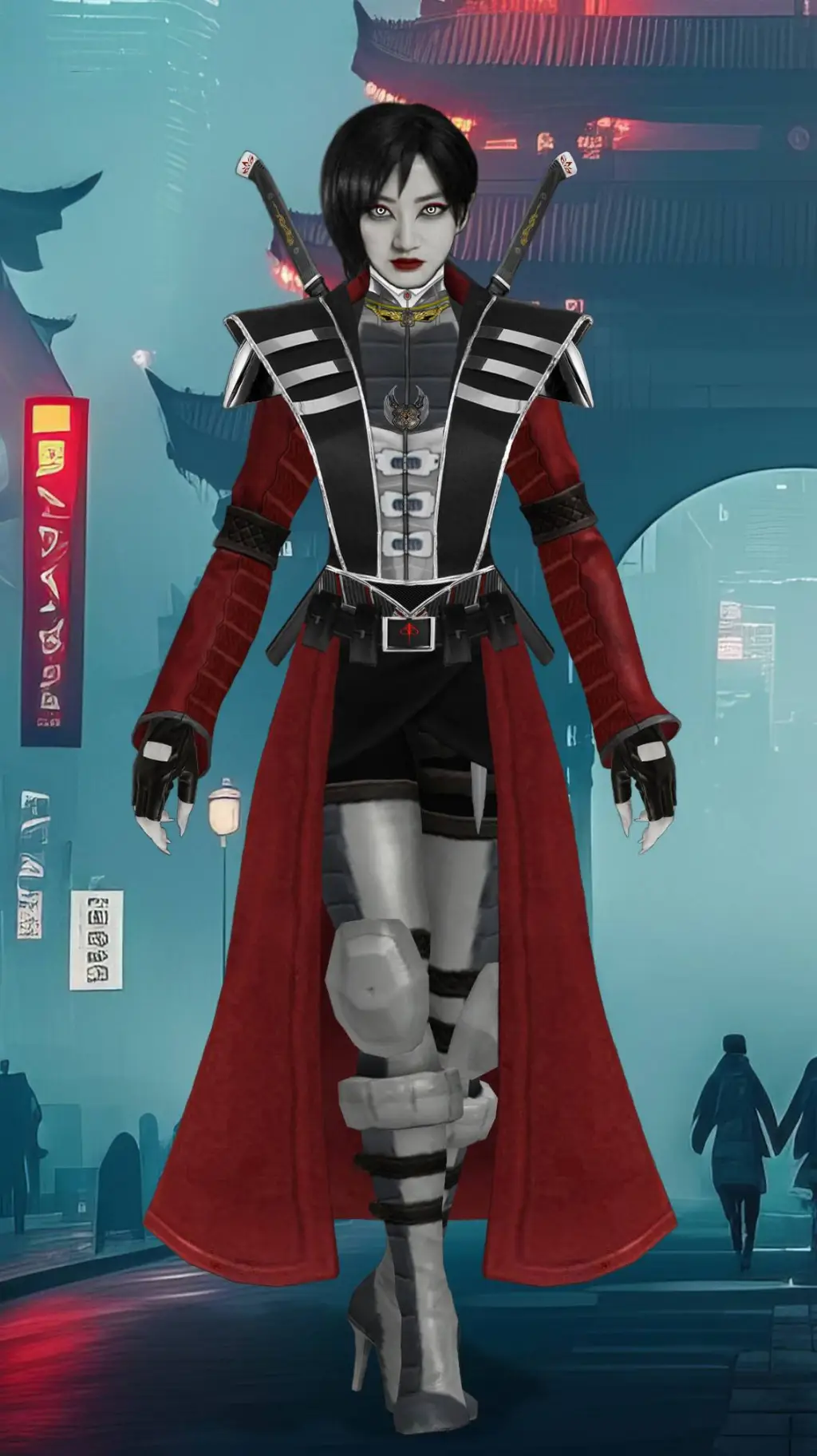 ai character: Ada Wong 艾達·王 background