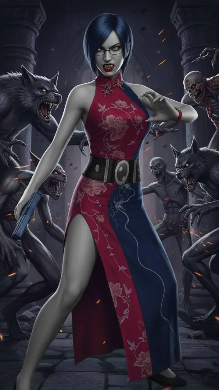 ai character: Ada Wong ​艾達·王 background