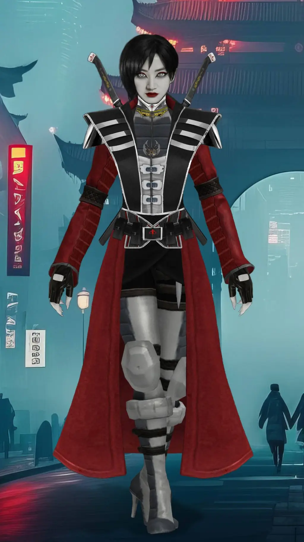 ai character: Ada Wong  艾達·王 background