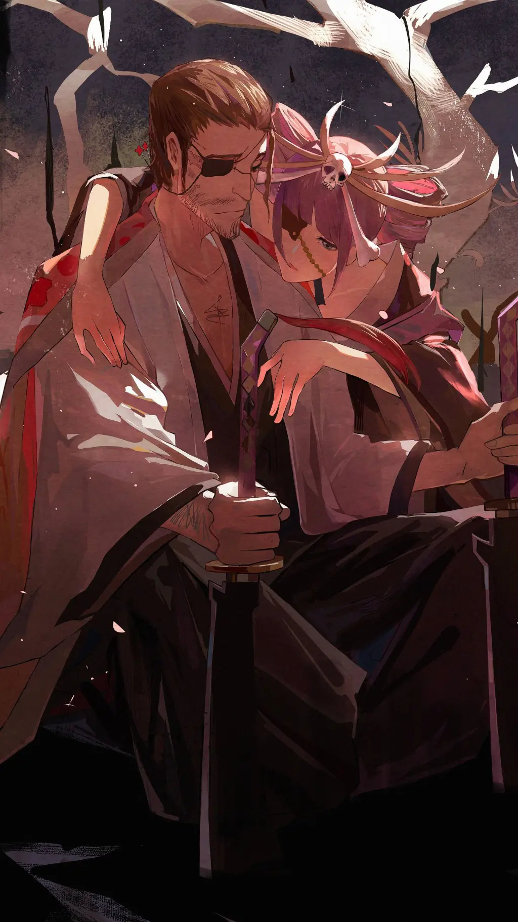 ai character: Shunsui background