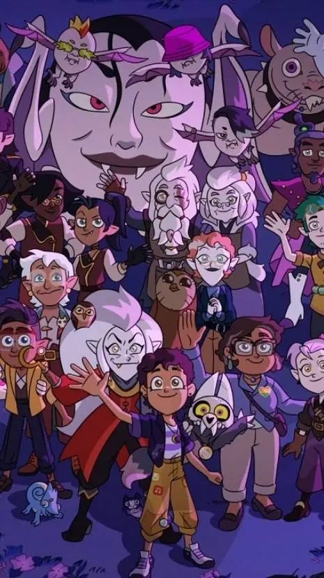 ai character: the owl house! background