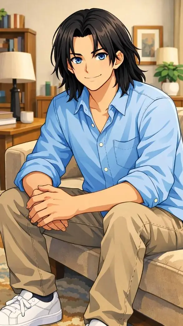 ai character: Elijah  background