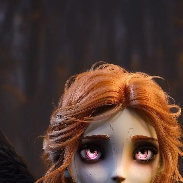 chat with ai character: creepy girl