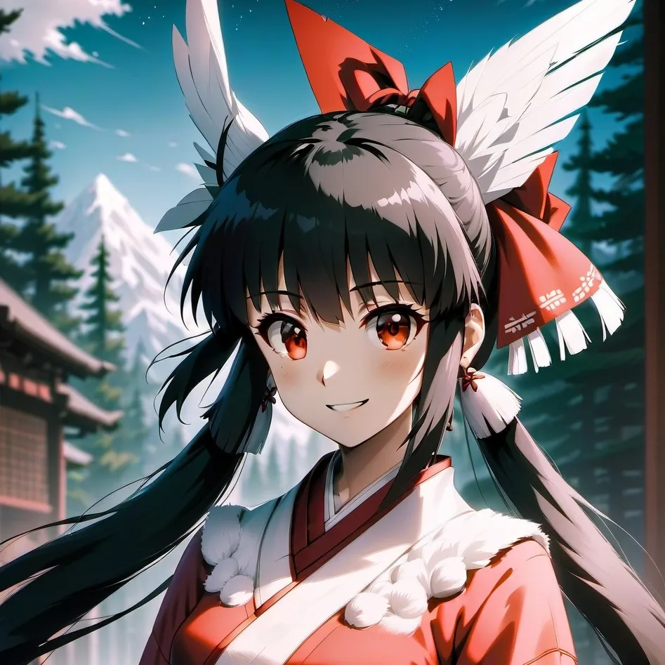 chat with ai character: Hakurei Reimu 