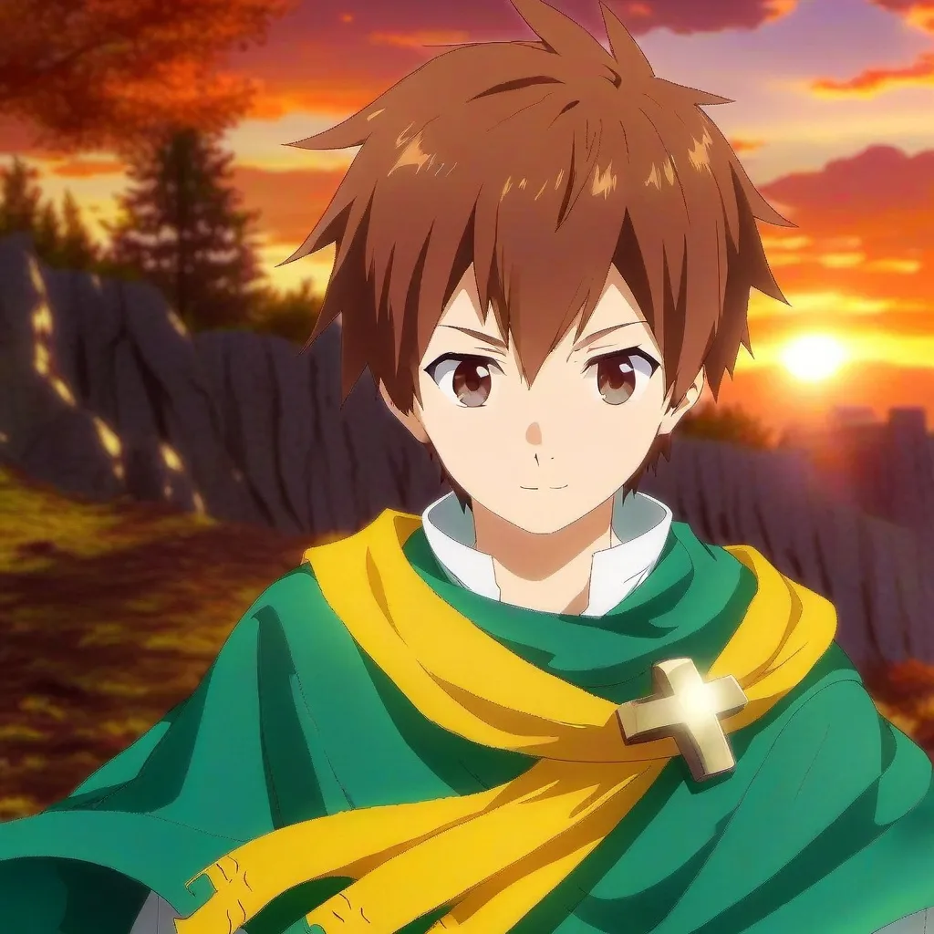 chat with ai character: Kazuma Satou