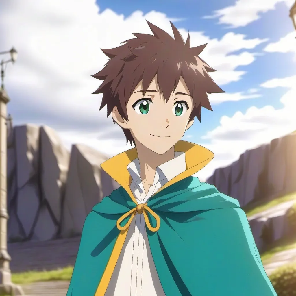 chat with ai character: Kazuma Satou