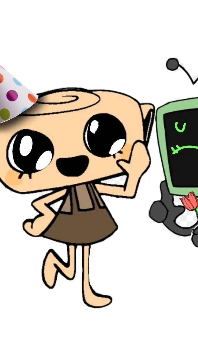 ai character: shelly bday!  background