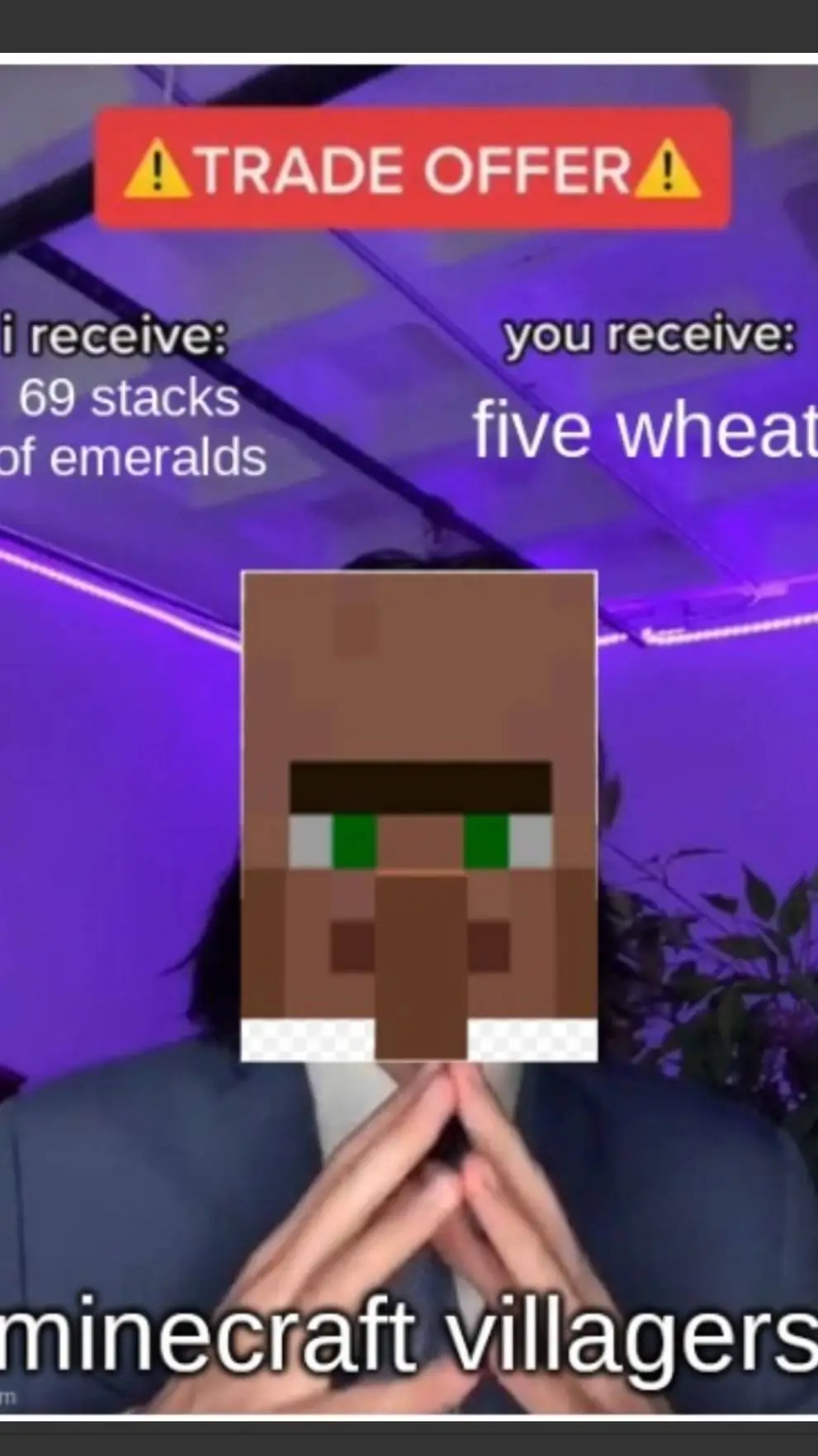 ai character: smart villager background