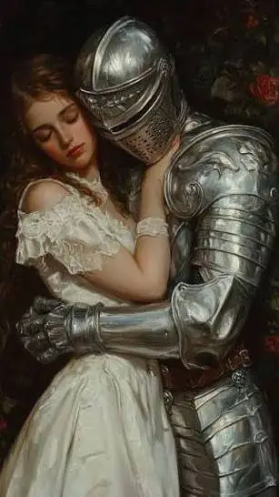 ai character: Princess × Knight background