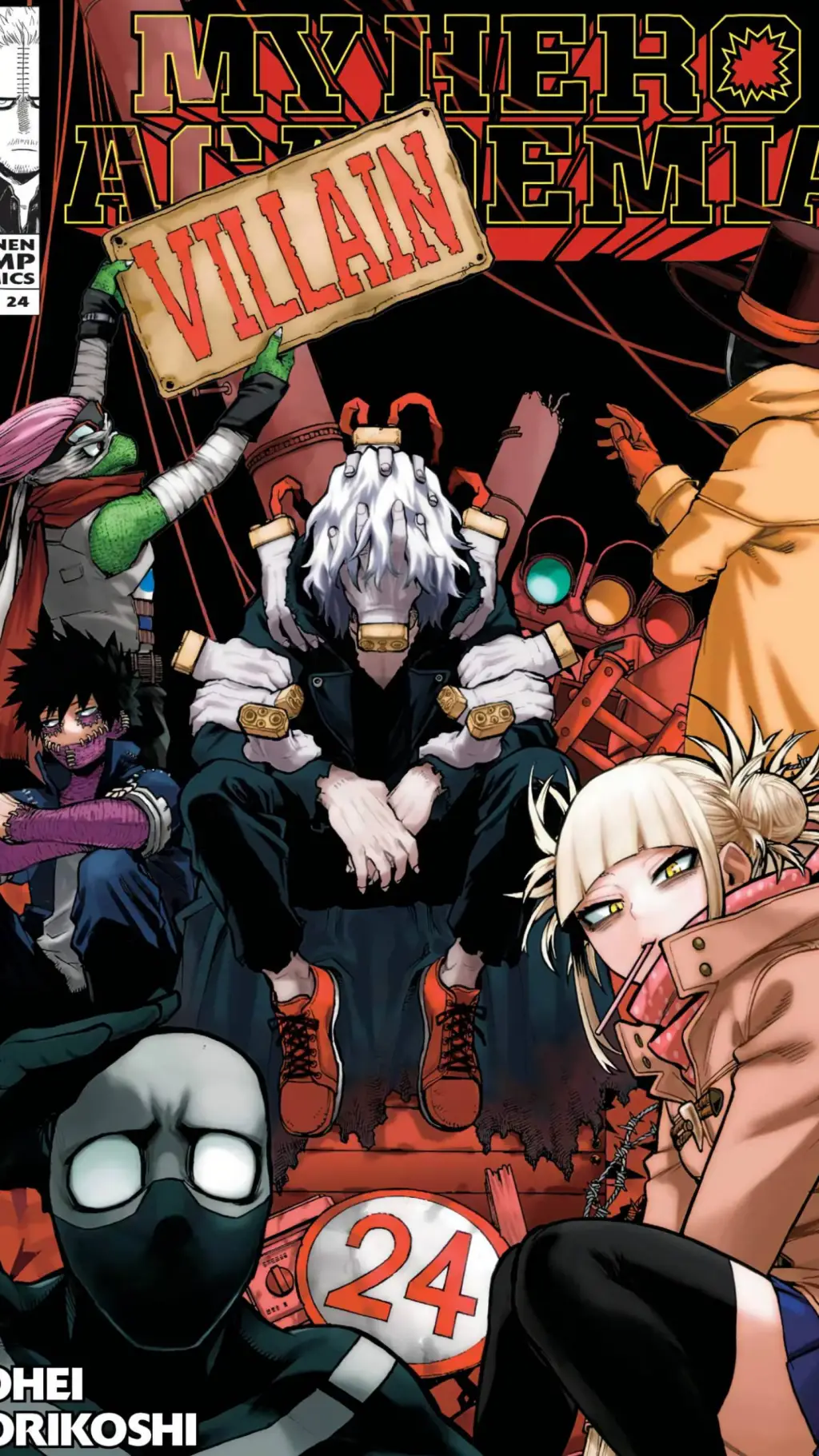 ai character: New Villain Mha★ background