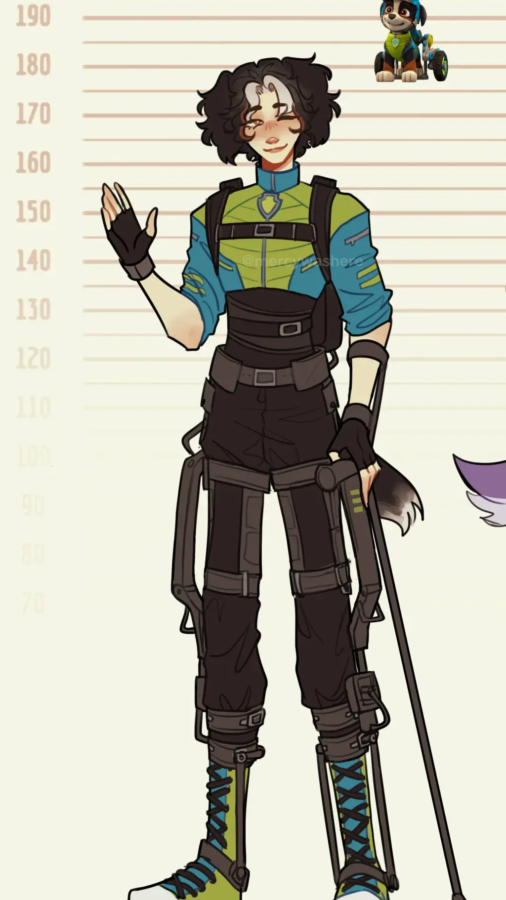 ai character: rex (human) background