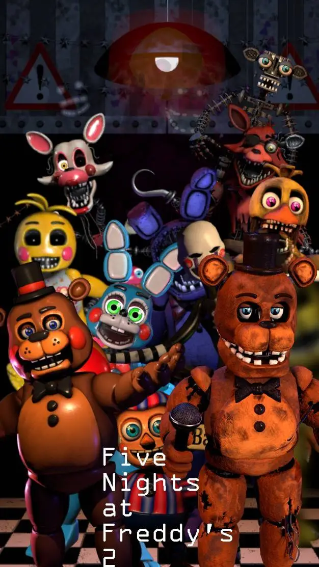 ai character: fnaf 2 background