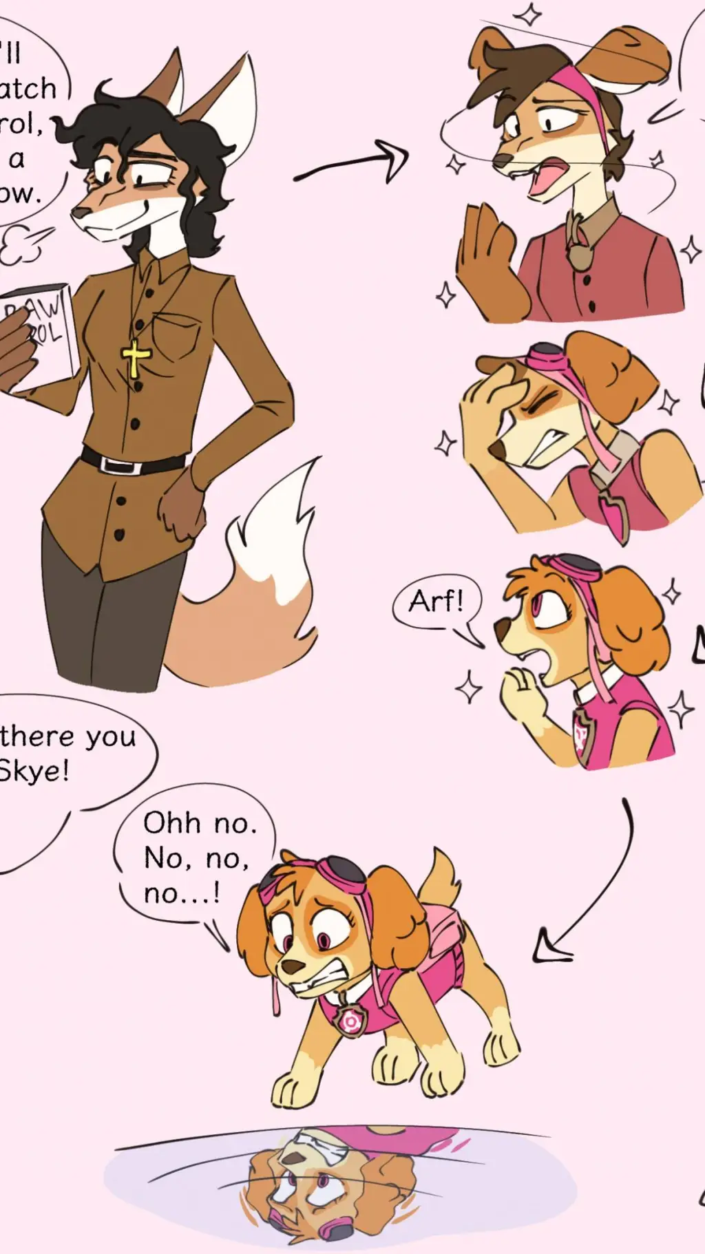 ai character: paw patrol AU background