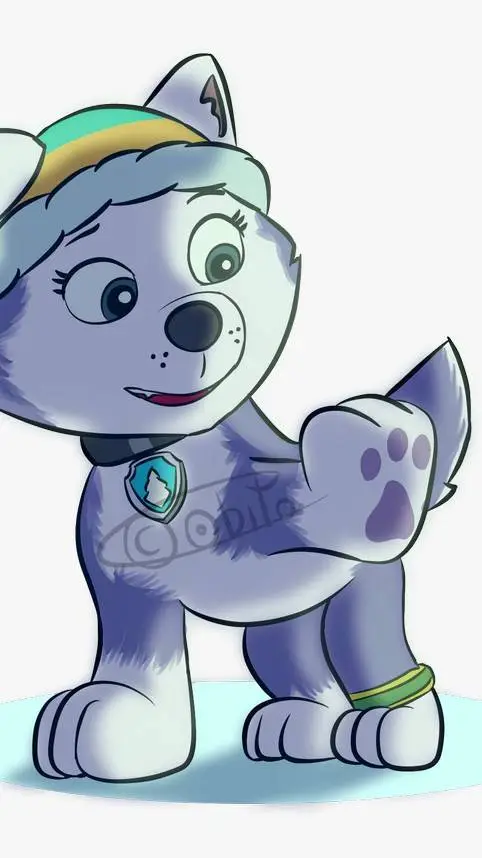 ai character: paw transformation background