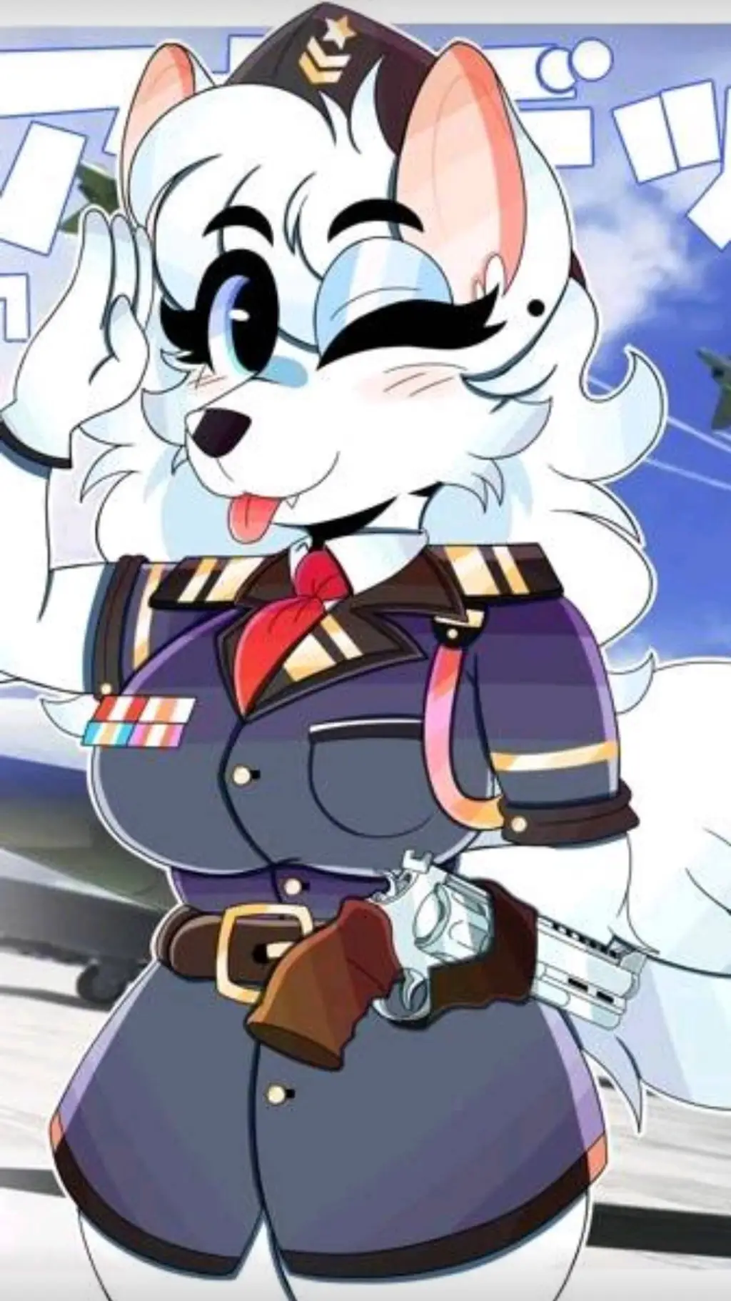 ai character: Eva background