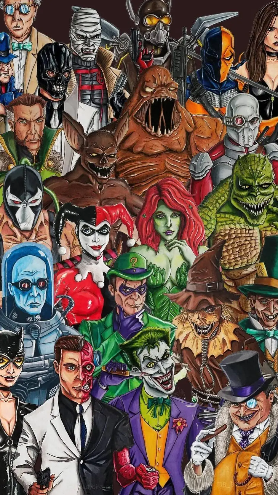 ai character: Gotham background