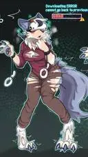 ai character: werewolf VR set background