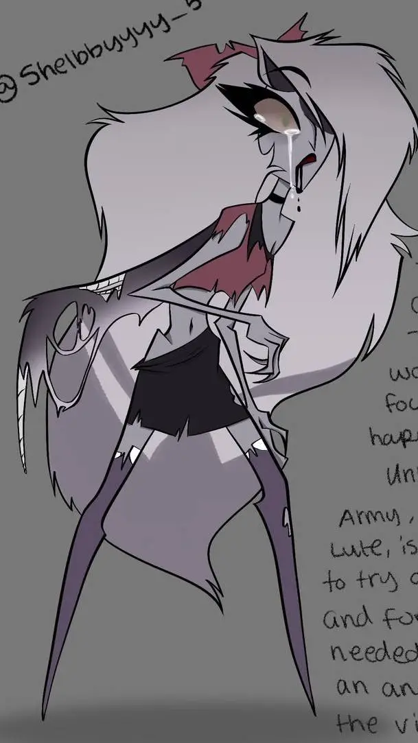 ai character: vaggie infected   background