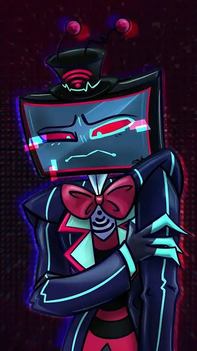 ai character: hazbin hotel vox  background