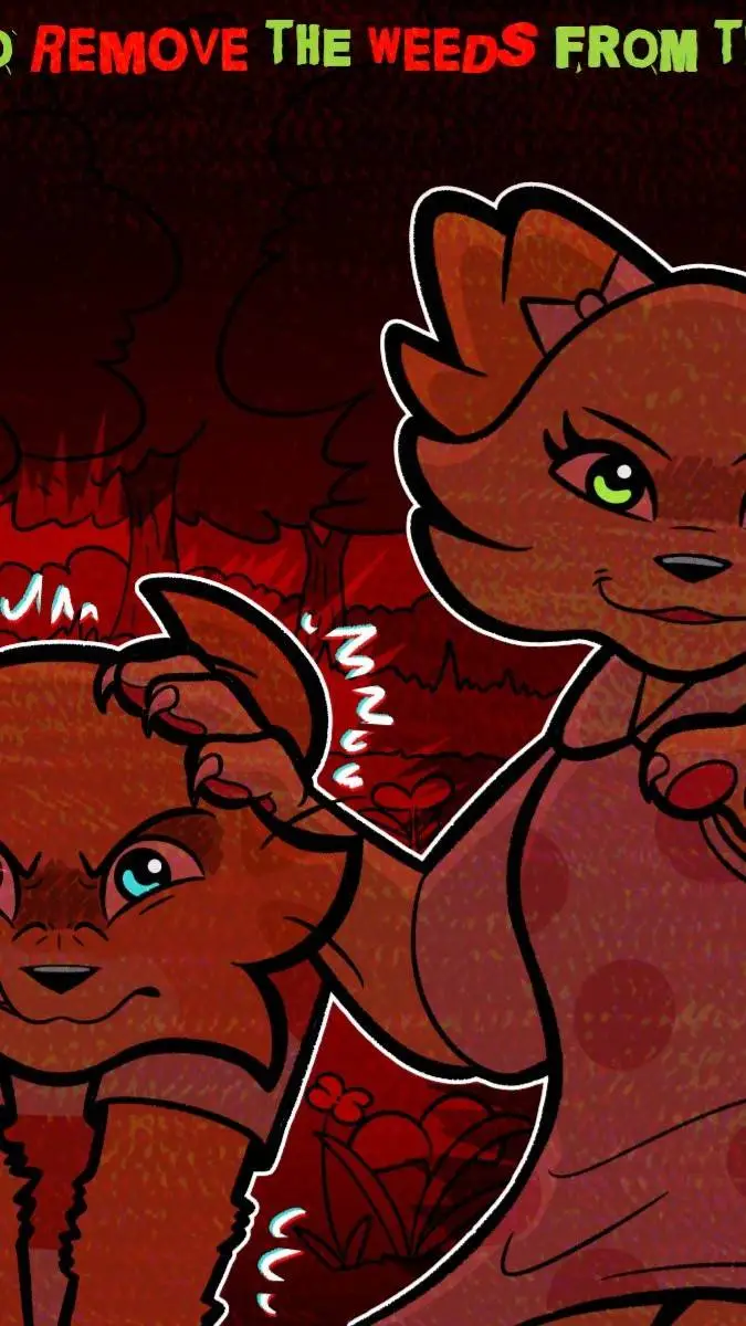 ai character: giggleland phyco's background